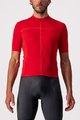 CASTELLI Cycling short sleeve jersey and shorts - CLASSIFICA - red/black