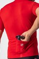 CASTELLI Cycling short sleeve jersey - CLASSIFICA - red