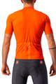 CASTELLI Cycling short sleeve jersey and shorts - CLASSIFICA - orange/black