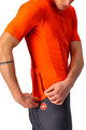 CASTELLI Cycling short sleeve jersey - CLASSIFICA - orange