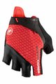 CASTELLI Cycling fingerless gloves - ROSSO CORSA PRO V - red