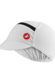 CASTELLI Cycling hat - OMBRA - white