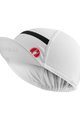 CASTELLI Cycling hat - OMBRA - white