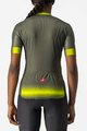 CASTELLI Cycling short sleeve jersey - GRADIENT LADY - green