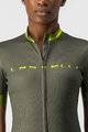 CASTELLI Cycling short sleeve jersey - GRADIENT LADY - green