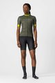 CASTELLI Cycling short sleeve jersey - GRADIENT LADY - green