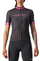 CASTELLI Cycling short sleeve jersey and shorts - GRADIENT LADY - black/pink