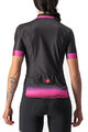 CASTELLI Cycling short sleeve jersey - GRADIENT LADY - anthracite