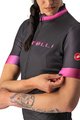 CASTELLI Cycling short sleeve jersey - GRADIENT LADY - anthracite