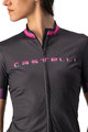 CASTELLI Cycling short sleeve jersey - GRADIENT LADY - anthracite