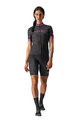 CASTELLI Cycling short sleeve jersey - GRADIENT LADY - anthracite