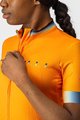 CASTELLI Cycling short sleeve jersey - GRADIENT LADY - orange