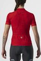 CASTELLI Cycling short sleeve jersey - PROMESSA J. LADY - red