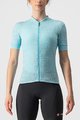 CASTELLI Cycling short sleeve jersey - PROMESSA J. LADY - light blue