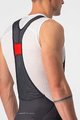 CASTELLI Cycling bib shorts - COMPETIZIONE KIT - black/silver