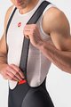 CASTELLI Cycling bib shorts - COMPETIZIONE KIT - black/silver