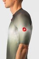 CASTELLI Cycling short sleeve jersey - AERO RACE 6.0 - anthracite/green