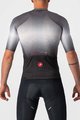 CASTELLI Cycling short sleeve jersey - AERO RACE 6.0 - grey/black/white