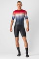 CASTELLI Cycling short sleeve jersey - AERO RACE 6.0 - red/white/blue