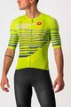 CASTELLI Cycling short sleeve jersey - CLIMBER'S 3.0 - blue/yellow