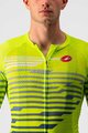 CASTELLI Cycling short sleeve jersey - CLIMBER'S 3.0 - blue/yellow