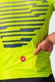 CASTELLI Cycling short sleeve jersey - CLIMBER'S 3.0 - blue/yellow