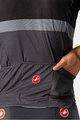 CASTELLI Cycling short sleeve jersey - A BLOCCO - black/grey/red