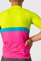 CASTELLI Cycling short sleeve jersey - A BLOCCO  - black/pink/blue/yellow