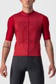 CASTELLI Cycling short sleeve jersey - BAGARRE  - red