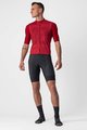 CASTELLI Cycling short sleeve jersey - BAGARRE  - red