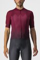 CASTELLI Cycling short sleeve jersey and shorts - A TUTTA - black/bordeaux