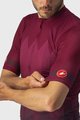 CASTELLI Cycling short sleeve jersey - A TUTTA - bordeaux