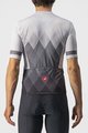 CASTELLI Cycling short sleeve jersey and shorts - A TUTTA - anthracite/black/grey/white