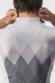 CASTELLI Cycling short sleeve jersey - A TUTTA - white/grey