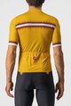 CASTELLI Cycling short sleeve jersey - GRIMPEUR - yellow