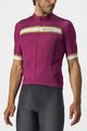 CASTELLI Cycling short sleeve jersey and shorts - GRIMPEUR - cyclamen/black