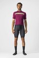 CASTELLI Cycling short sleeve jersey - GRIMPEUR - cyclamen