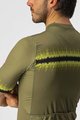 CASTELLI Cycling short sleeve jersey - GRIMPEUR - green