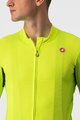 CASTELLI Cycling short sleeve jersey - ENDURANCE ELITE - yellow