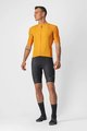 CASTELLI Cycling short sleeve jersey - ENDURANCE ELITE - orange