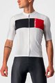 CASTELLI Cycling short sleeve jersey - PROLOGO VII - black/grey/beige