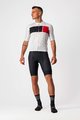 CASTELLI Cycling short sleeve jersey - PROLOGO VII - black/grey/beige