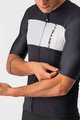 CASTELLI Cycling short sleeve jersey - PROLOGO VII - black/beige/grey