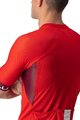 CASTELLI Cycling short sleeve jersey - ENTRATA VI - bordeaux/red