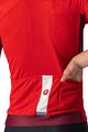 CASTELLI Cycling short sleeve jersey - ENTRATA VI - bordeaux/red