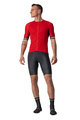 CASTELLI Cycling short sleeve jersey - ENTRATA VI - bordeaux/red