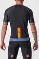 CASTELLI Cycling short sleeve jersey and shorts - ENTRATA VI - blue/black/orange