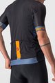 CASTELLI Cycling short sleeve jersey - ENTRATA VI - blue/orange/black