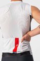 CASTELLI Cycling sleeveless jersey - ENTRATA VI - ivory