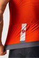 CASTELLI Cycling sleeveless jersey - ENTRATA VI - grey/orange